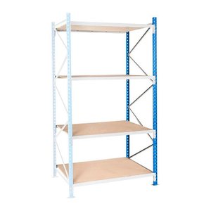 Manorga Anbau-Schwerlast-Weitspannregal EPSIVOL ZR2520604NSF4 blau, braun 200,0 x 60,0 x 250,0 cm