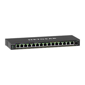 NETGEAR Switch 16x GE GS316EP-100PES PoE+ Gigabit 180W 1SFP