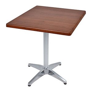 Garden Pleasure BRENTA Bistrotisch quadratisch Spanplatte dunkelbraun 70,0 x 70,0 x 74,0 cm, 1 St.