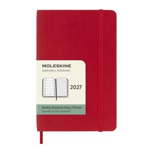 MOLESKINE Taschenkalender 2027 scharlachrot, 1 St.