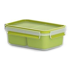 emsa Lunchbox CLIP & GO transparent 1,0 l, 1 St.