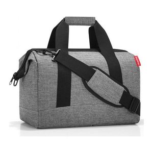reisenthel® Reisetasche allrounder M Kunstfaser silver twist MS7052