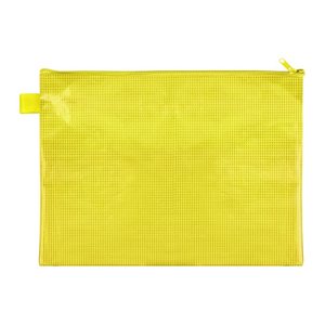 VELOFLEX Reißverschlussbeutel DIN A4 gelb 0,26 mm, 1 St.