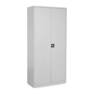 Aktenschrank aus Stahl – 800 x 380 (4,5 OH) – Korpus in Lichtgrau (Türen Lichtgrau)