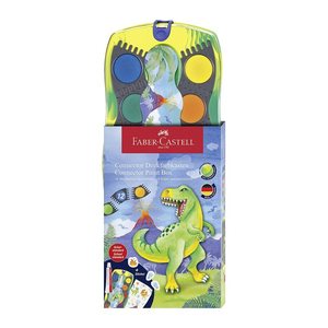 FABER-CASTELL Dino Wasserfarbkasten 12 Farben