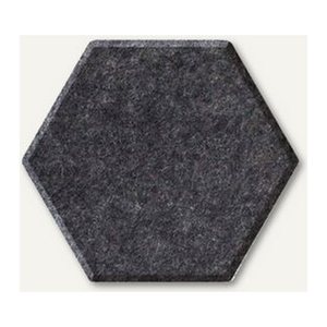 magnetoplan Akustikpaneele Wand 1010013, anthrazit 37,0 x 32,0 cm, 6 St.