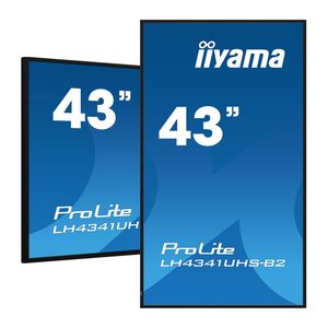 iiyama PROLITE LH4341UHS-B2 UHD-Display, schwarz, 108,0 cm (43,0 Zoll)