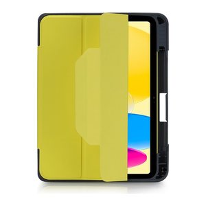 DEQSTER Rugged MAX Case Tablet-Hülle für Apple iPad 10. Gen (2022), iPad 10. Gen (2024) gelb