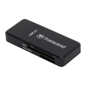 Transcend USB 3.0 Multi-microSD, SD-Kartenleser schwarz