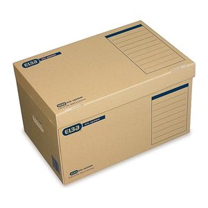 ELBA Archivcontainer tric system braun 54,5 x 36,0 x 32,0 cm, 10 St.