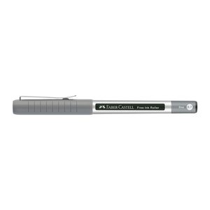 FABER-CASTELL Free Ink Tintenroller grau 0,4 mm, Schreibfarbe: schwarz, 1 St.