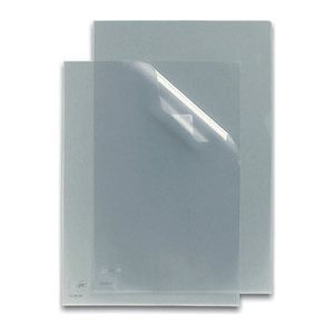 FALKEN Sichthüllen DIN A4 transparent genarbt 0,12 mm, 100 St.