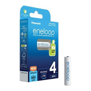 eneloop Akkus Ni-MH Micro AAA 800 mAh, 4 St.