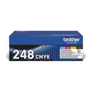 brother TN-248VAL  schwarz, cyan, magenta, gelb Toner, 4er-Set