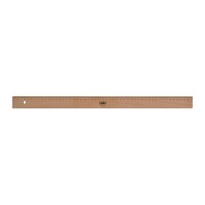M+R Lineal Holz 50cm Buche Metalleinlage 1 Stück
