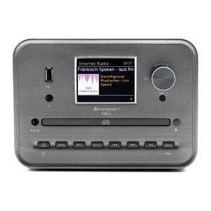 soundmaster ICD1050SW Internetradio grau