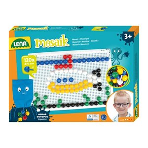 LENA Mosaiksticker-Set mehrfarbig