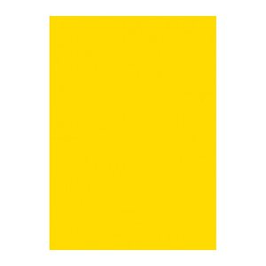 folia Tonpapier gelb 130 g/qm 100 St.