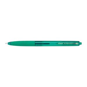 PILOT Kugelschreiber Super Grip G RT grün, Schreibfarbe: grün, 1 St.