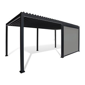 barths Seitenrollo für Terrassenüberdachung Cadiz anthrazit 400,0 x 240,0 cm