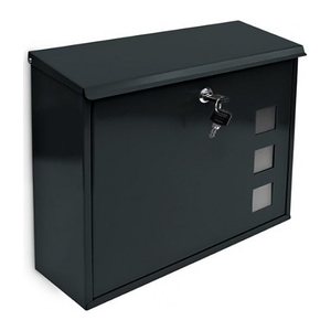 relaxdays Briefkasten 10017419_46 schwarz