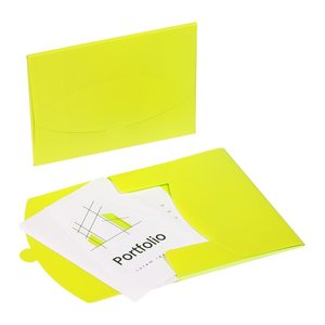 PAGNA Dokumententasche Wallet DIN A4 grün glatt 0,43 mm, 1 St.