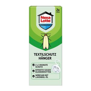 Nexa Lotte® Mottenschutz Textilschutz Hänger weiß, 2 St.