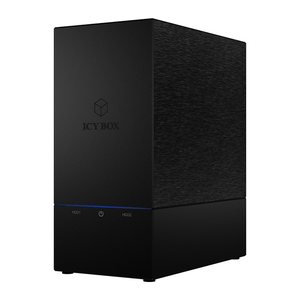 ICY BOX RAID Gehäuse 2x 3.5 Zoll SATA USB 3.0 IB-RD3621U3