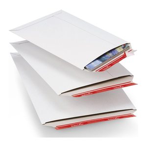 ColomPac® Kartonversandtaschen weiß für DIN B4, 20 St.