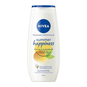 NIVEA summer happiness Orange & Avocado Öl Duschcreme 250,0 ml