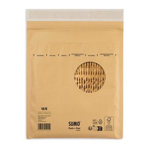 MAILmedia Polstertaschen SUMO® 1515 braun für DIN B5+, 100 St.