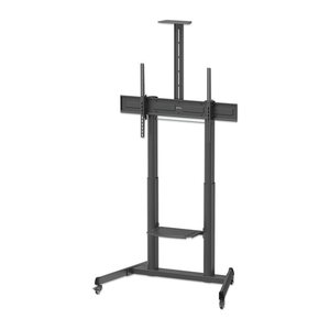 Manhattan TV-Wagen 60-120" 120kg werkzeuglos höhenverstell (Speditionsversand)