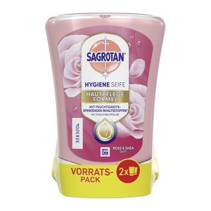 SAGROTAN® NO-TOUCH Flüssigseife Nachfüllpackung 250,0 ml, 2 St.