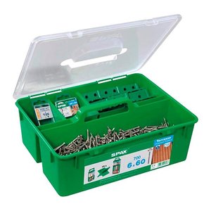 SPAX® Terrassenschrauben-Sortiment GREEN BOX Terrasse 6x60 mm 5000009050009 6 mm x 60 mm