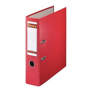 bene No.1 Power Ordner rot Kunststoff 8,0 cm DIN A4, 1 St.