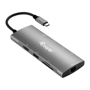 Equip Dock 9-1 USB-C->HDMI,GbE,2xUSB-A3.2,USB-C3.2,+ 0.25m