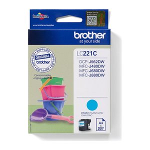 brother LC-221C cyan Druckerpatrone