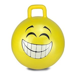 Jamara Hüpfball Smile gelb 450mm 1+
