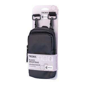 TROIKA Smartphone Umhängetasche TROIKA BLACK SMARTBAG