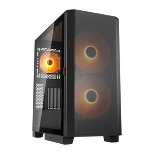 COUGAR Gehäuse Midi-Tower Airface FLO, ARGB, Schwarz