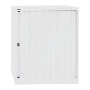 BISLEY Rollladenschrank verkehrsweiß 2 Fachböden 80,0 x 43,0 x 103,0 cm
