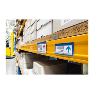 DURABLE Magnettaschen gelb A6, 50 St.