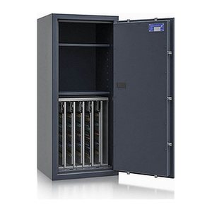 ISS safe4key Schlüsseltresor grau mit 440 Haken, Elektronikschloss, 50,0 x 42,0 x 115,0 cm, 1 St.