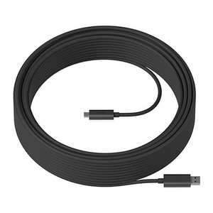 Logitech Strong USB-Verlängerungskabel 10m black