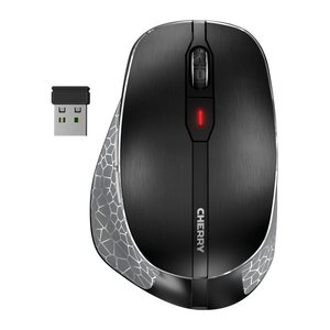 CHERRY MW 8C Maus kabellos schwarz, silber