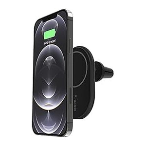 belkin BoostCharge MagSafe Induktives Kfz-Ladegerät schwarz, Kabellänge: 1,2 m, 20 Watt