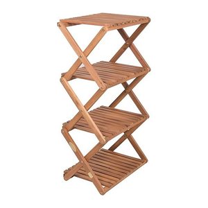 Garden Pleasure Blumenregal TULSA Holz akazie rechteckig 30,0 x 47,0 x 87,0 cm, 1 St.