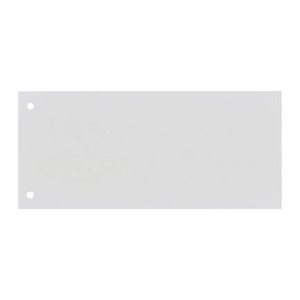 DONAU Trennstreifen DONAU weiß, 190 g/qm Karton 23,5 x 10,5 cm, 100 St.