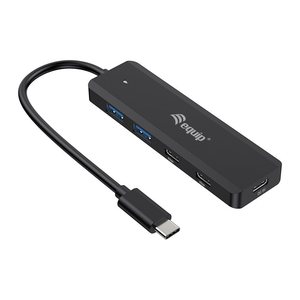 Equip 4-Port USB-C3.2-Hub->2xUSB-A 3.0/2xUSB-C/USB-C 5Gbps
