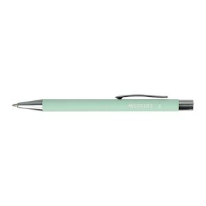 WESTCOTT Kugelschreiber XB-Primesoft mint, Schreibfarbe: blau, 1 St.